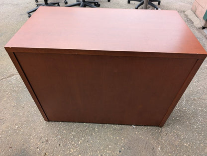 2 Drawer Wooden filing Cabinet 27"x38"x20" - Free Delivery