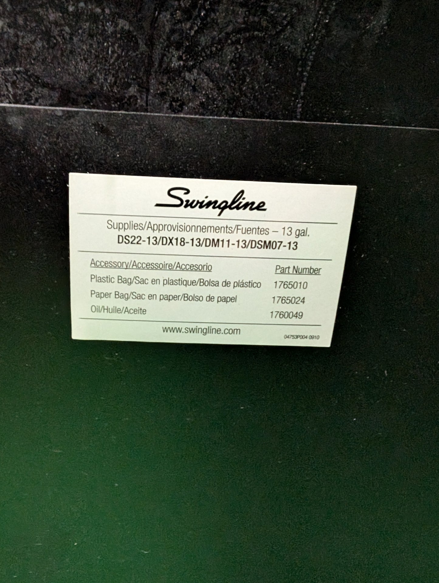 Heavy-Duty Swingline Paper Shredder