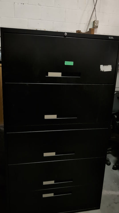 5-Layer Metal Filing Cabinet